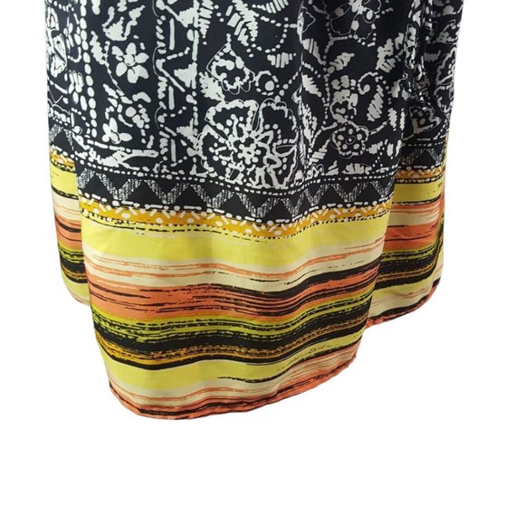 BeBop Women Dress Black White multi color Summer Sun Light - Picture 5 of 11